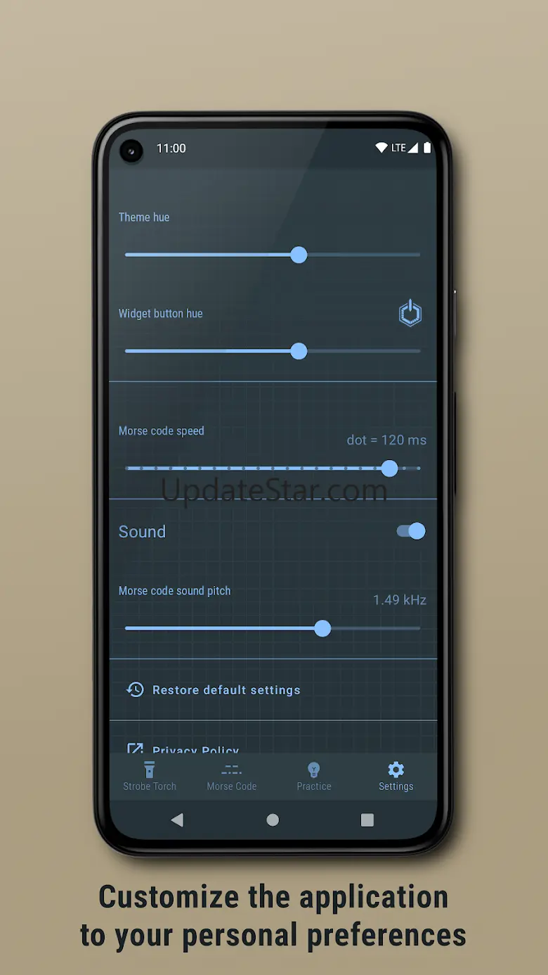 Morse code flashlight 2.1.1