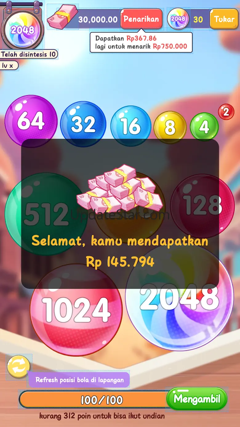 Lucky Bubble 2048 121.105