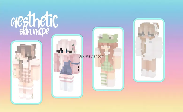 Aesthetic Skins for Minecraft t4.ku4sa.manch4l.08