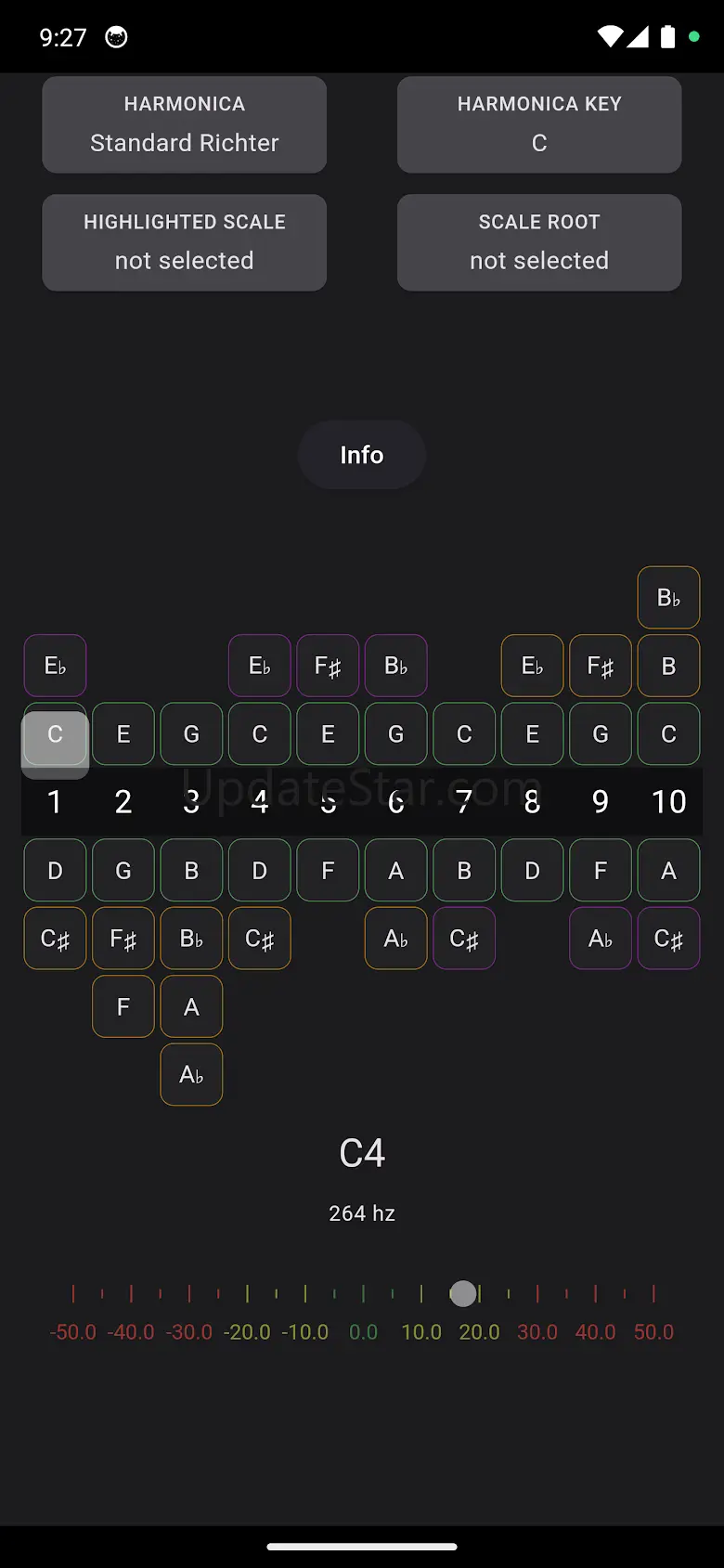 Harmonica tuner 1.11