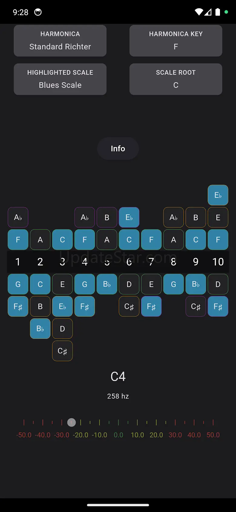 Harmonica tuner 1.11