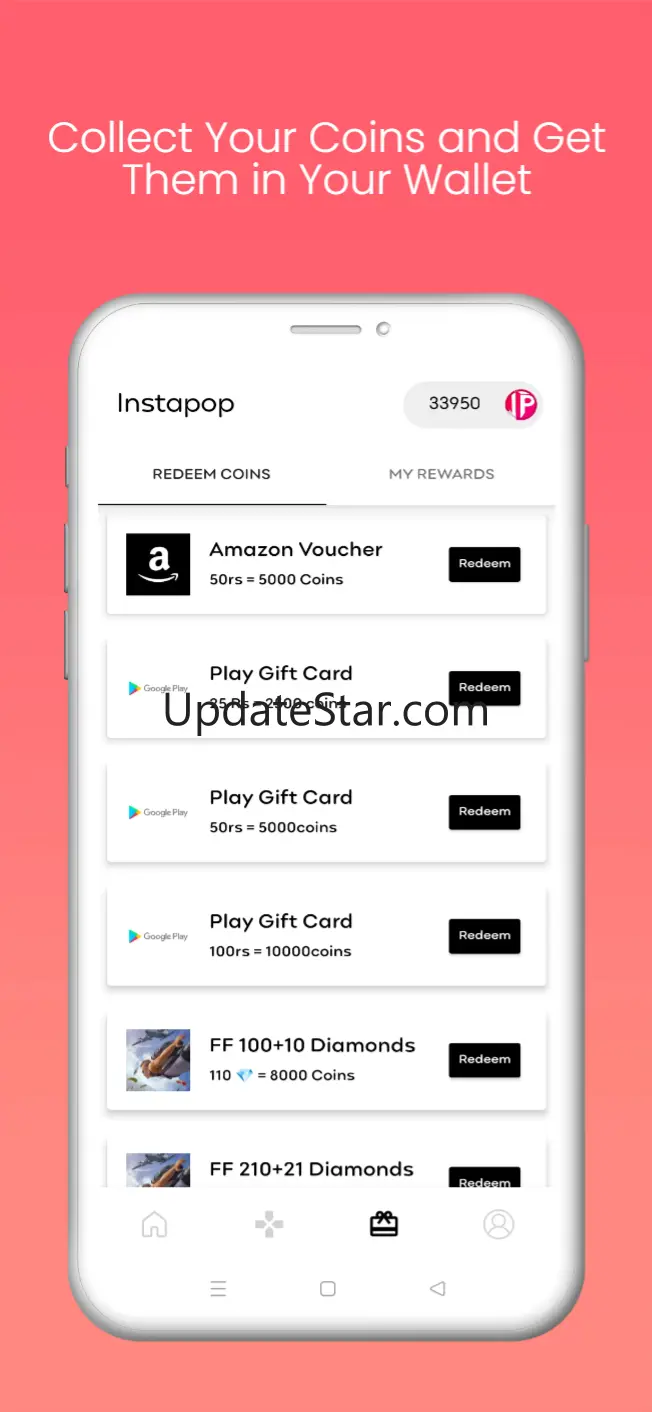 Earn Cash Rewards | Instapop 8.01