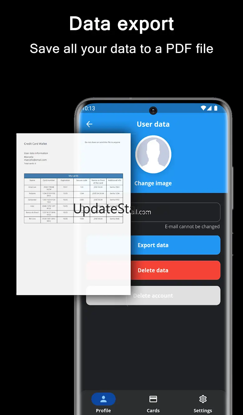 Credit Card Wallet 3.28.0