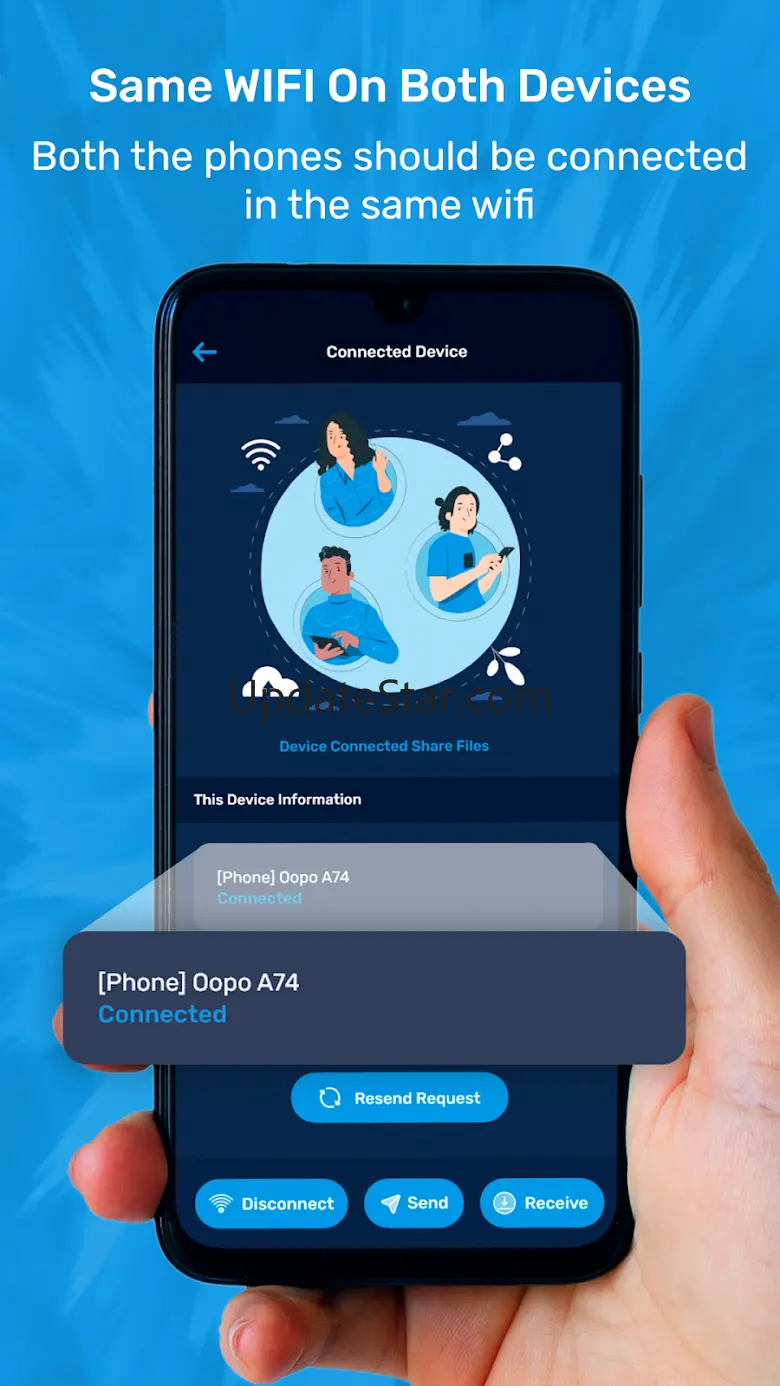 Oppo Clone Phone-Send Anywhere 10.0