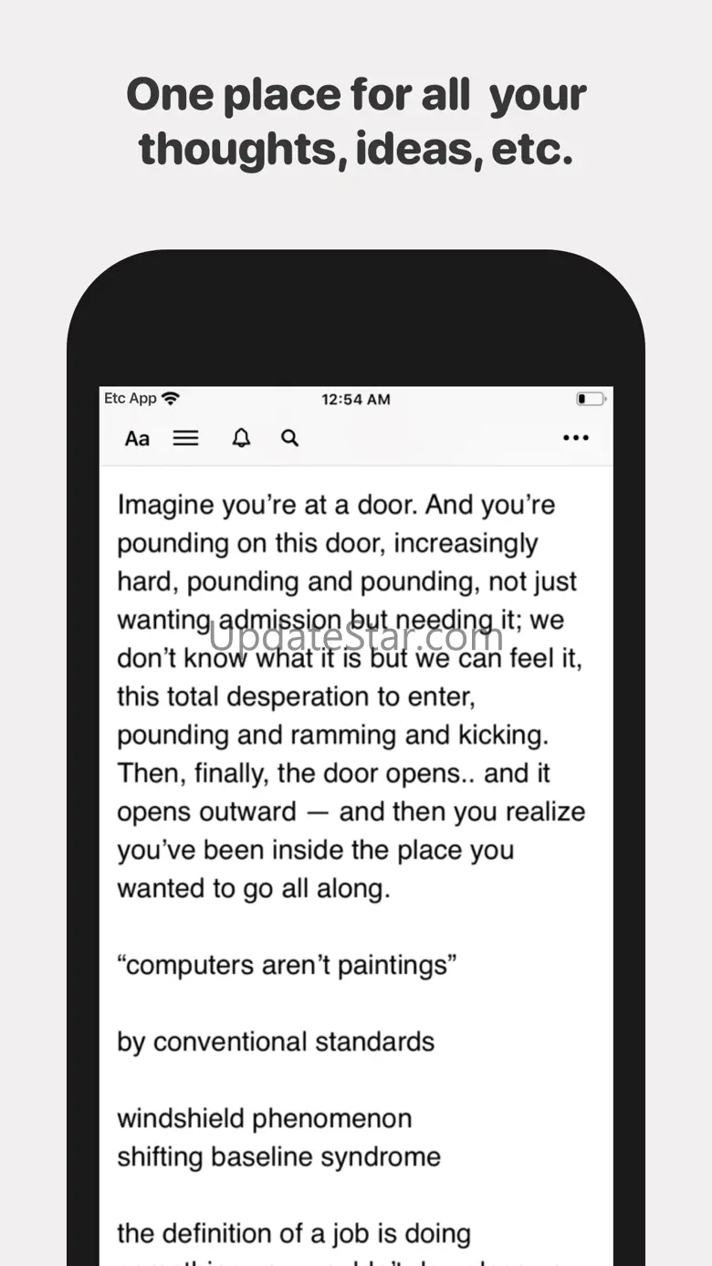 Etc App Notes 3.7.1