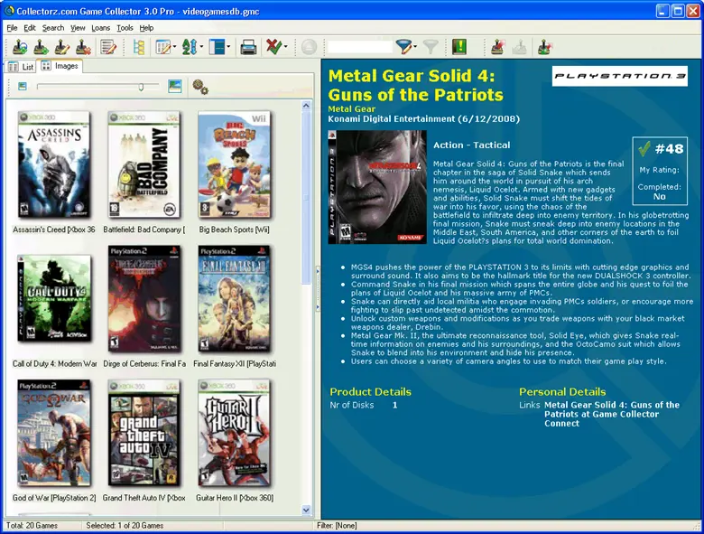 Collectorz.com Game Collector 16.5.3