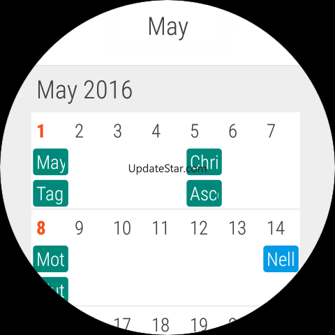 Calendar for Wear OS watches 1.0.210304