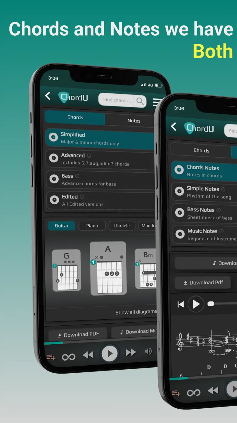 ChordU - get chords & notes 4.2.28