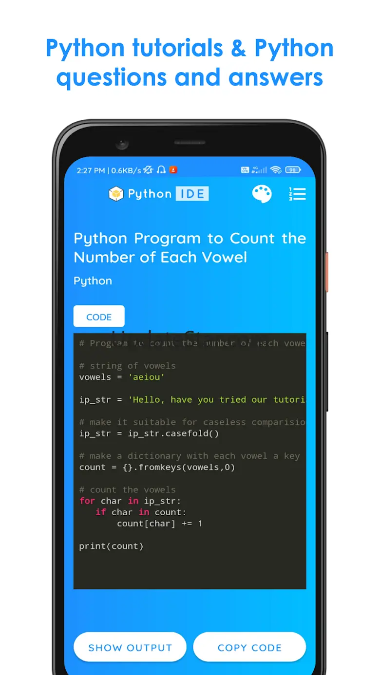 Python IDE Mobile Editor 2.0.6