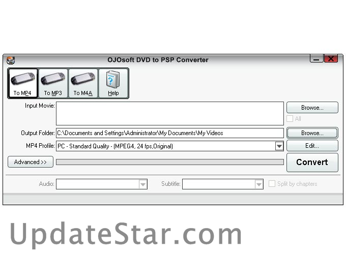 OJOsoft DVD to PSP Converter