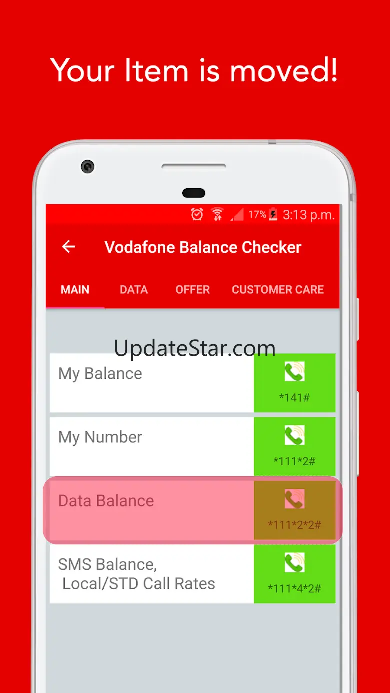 Balance Check Vodafone - and m 1.7