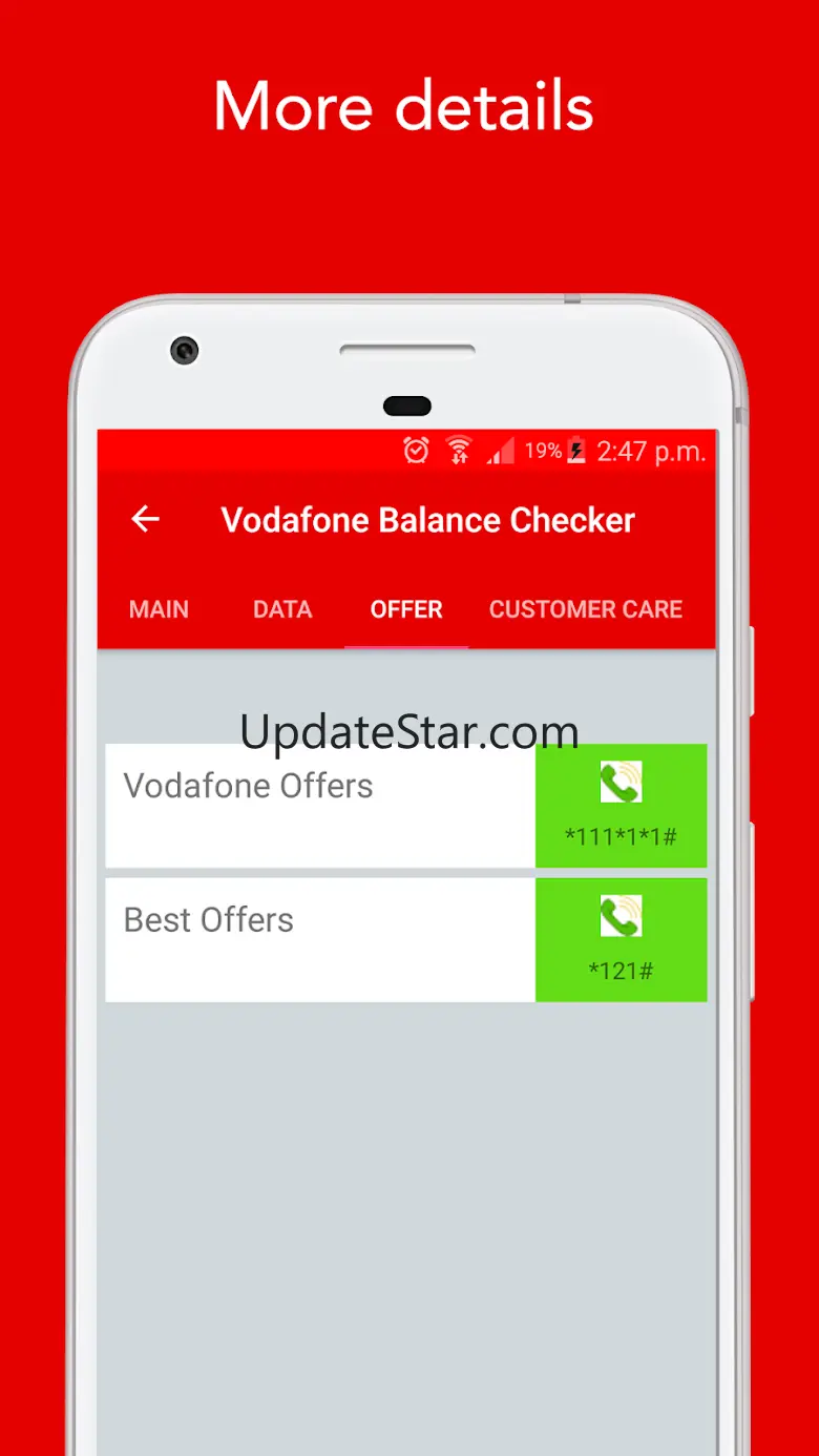 Balance Check Vodafone - and m 1.7