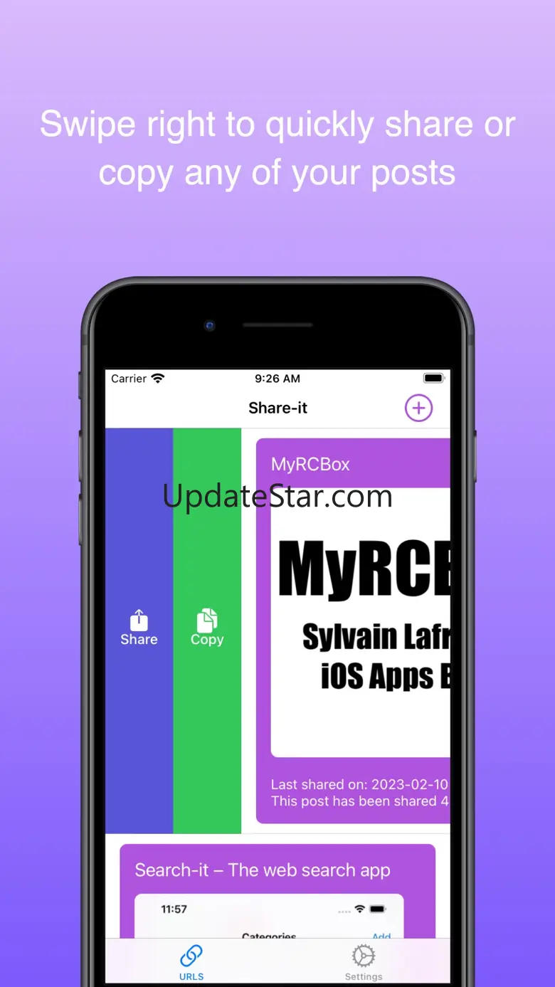 Share-it - App for bloggers 2024.1