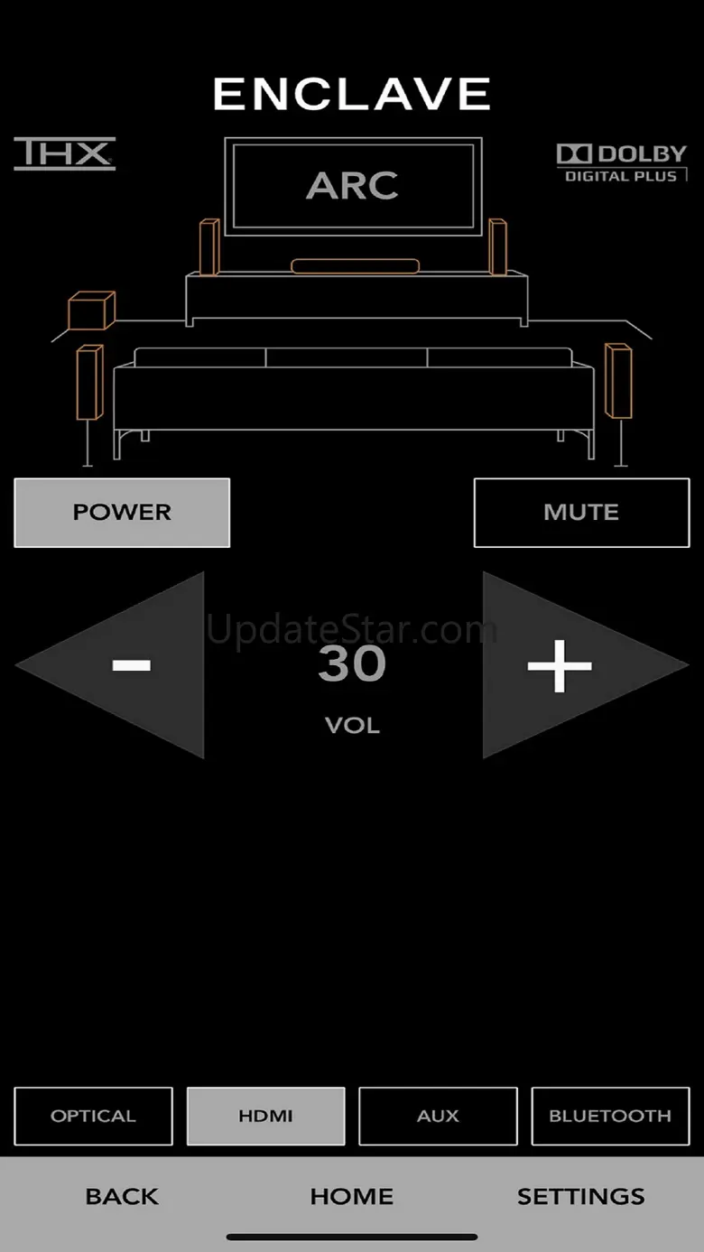 Enclave CineHome II/PRO Remote 1.0.18