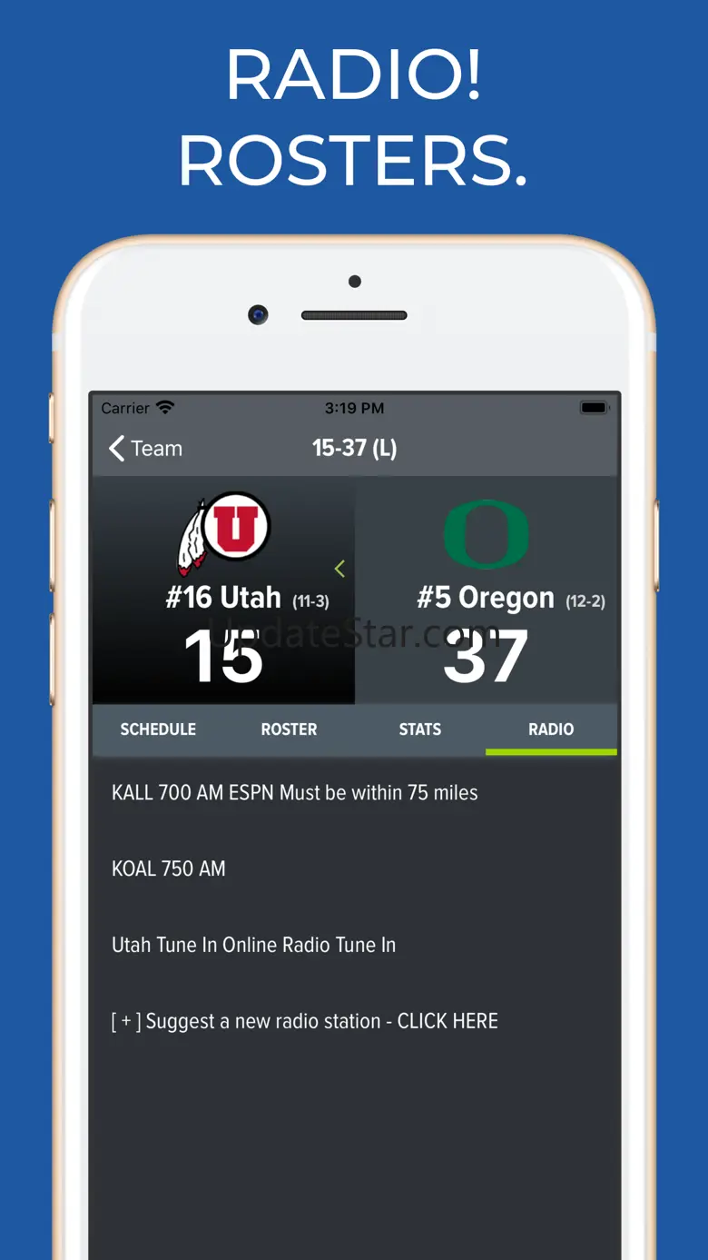 Utah Football Schedules 5.0.4