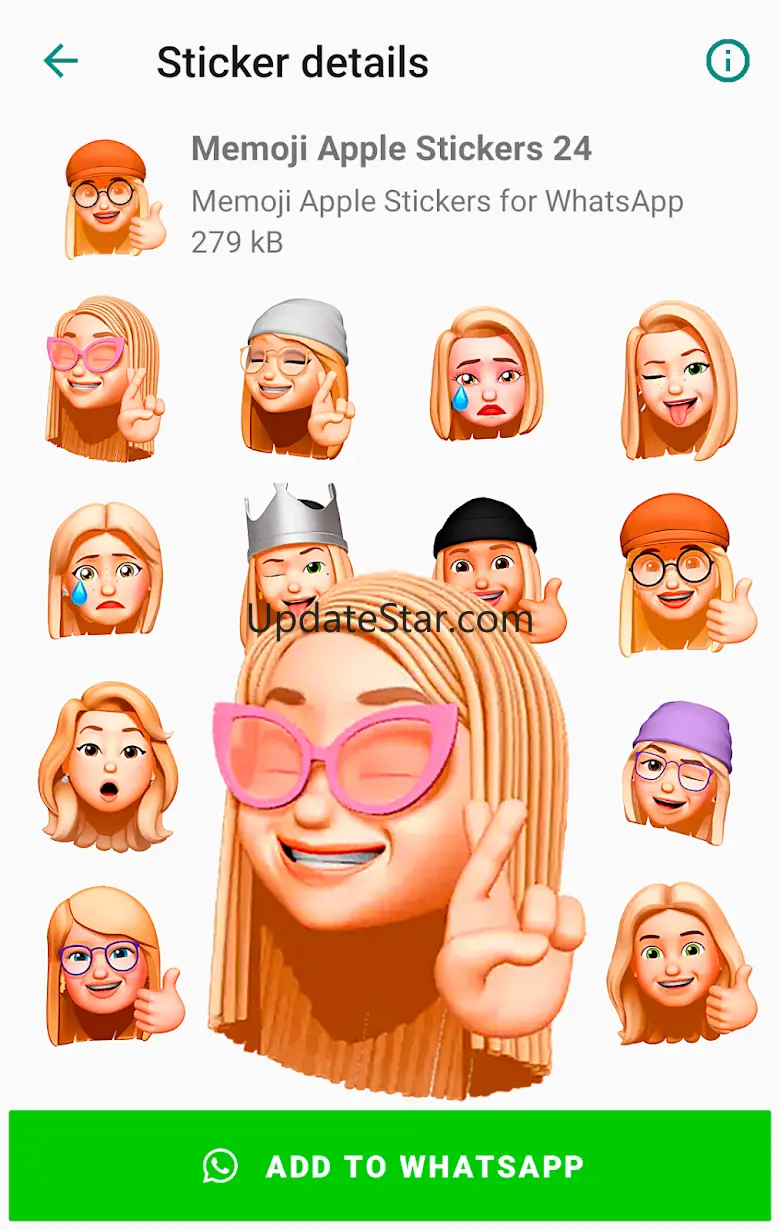 Memoji Apple for WhatsApp 2.0