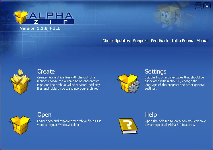 Alpha ZIP 1.3