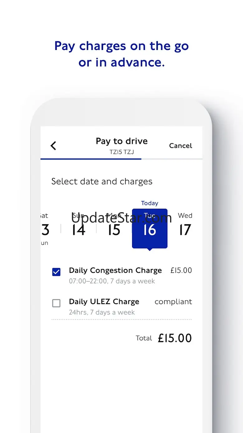 TfL Pay to Drive in London 1.3.52950