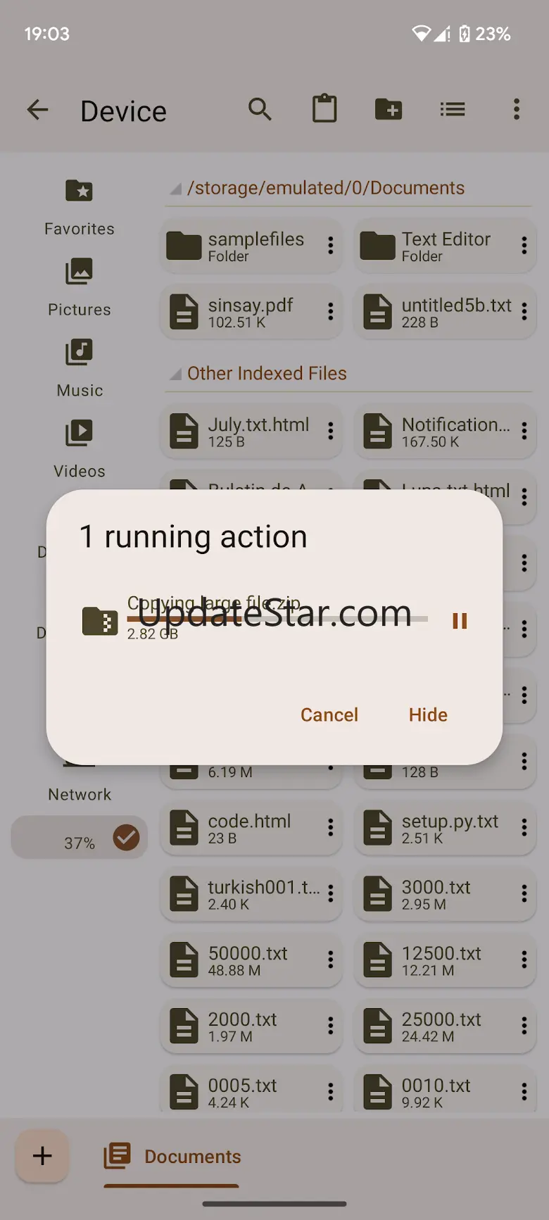 Oojao Files Manager 2.0.b133