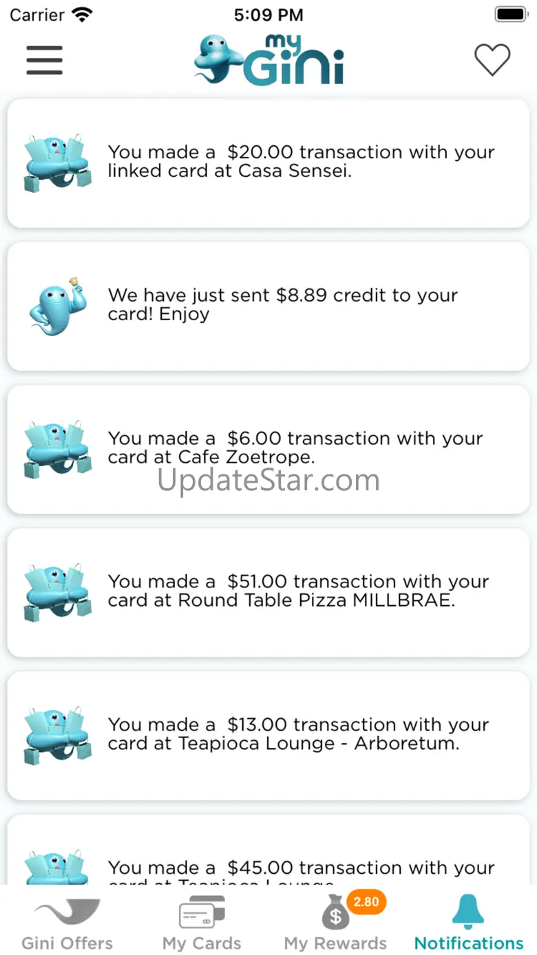myGini: Magic in Your Cards 1.2.2