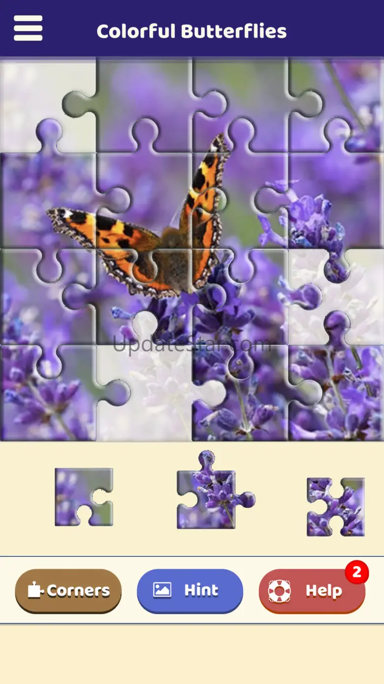 Colorful Butterflies Puzzle 1.1