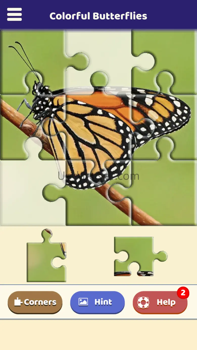Colorful Butterflies Puzzle 1.1
