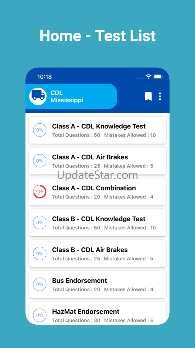 Mississippi CDL Prep Test 1.2