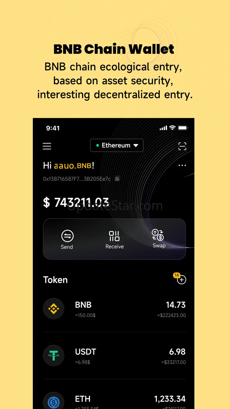 BSC Wallet: BNB chain 1.1.10