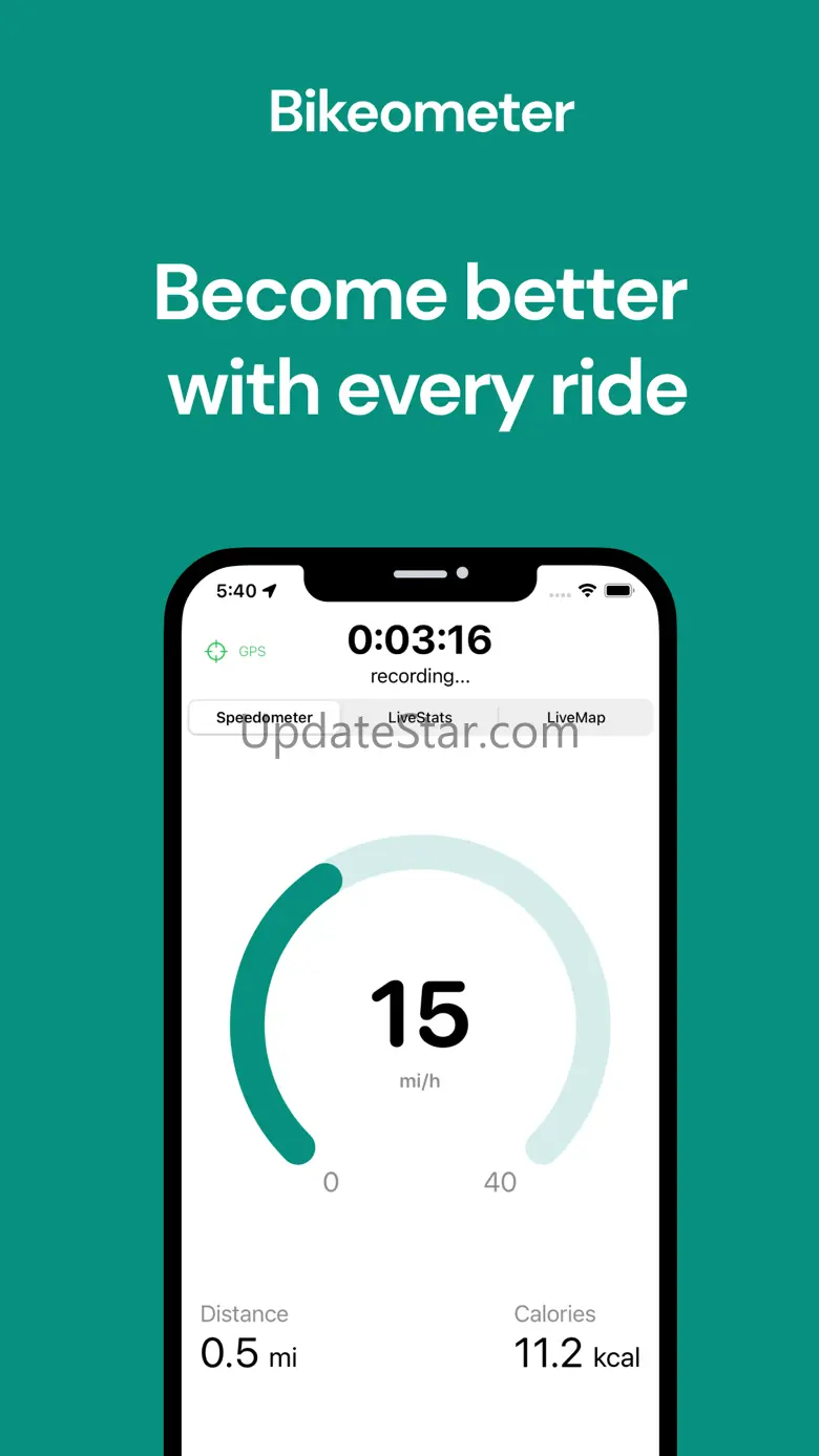 Bike Computer - Cycle Tracker 2.7
