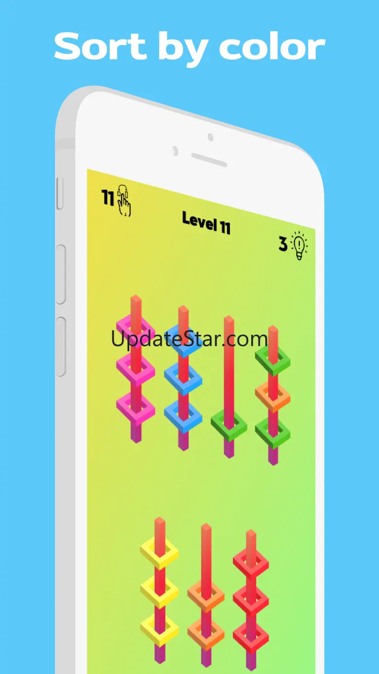 Hoop Sort: Stack and Fill 3D 1.0.0