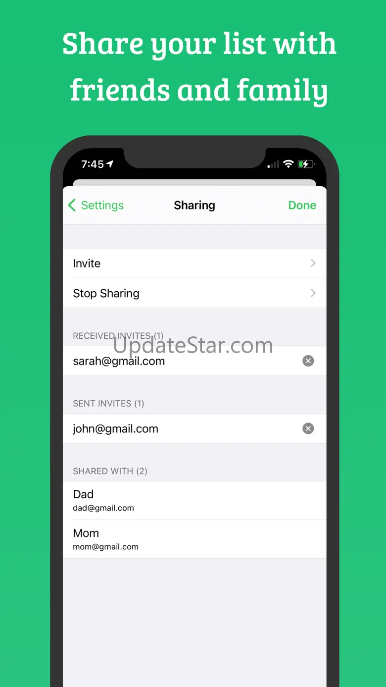 Shared Grocery: Shopping List 1.2