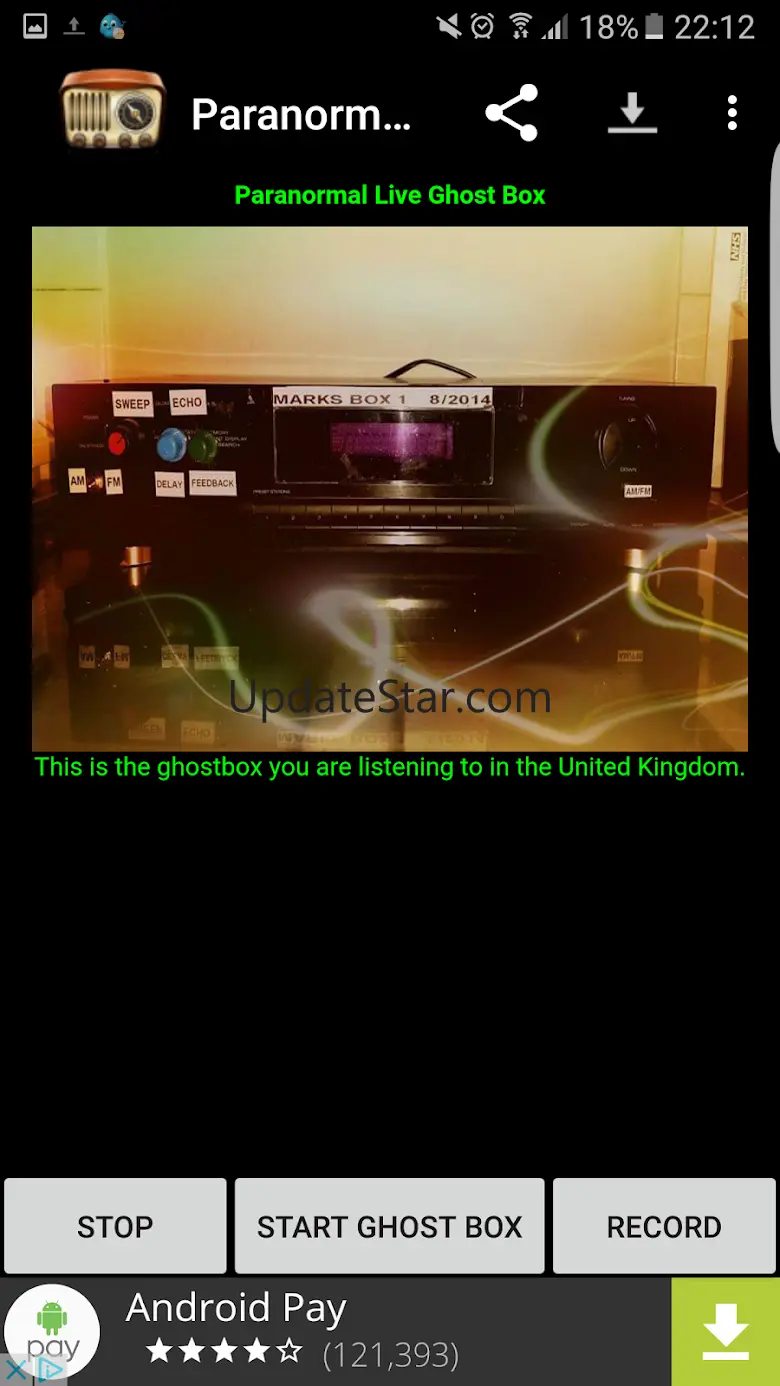 Paranormal Live Ghost Box 1.10