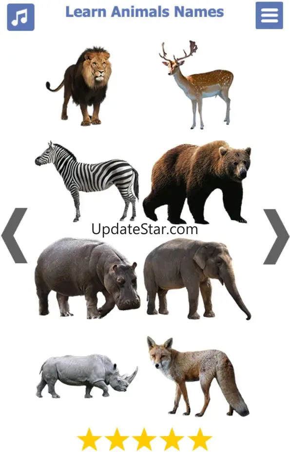 Animals Name Animal Sounds Ani 1.3.19
