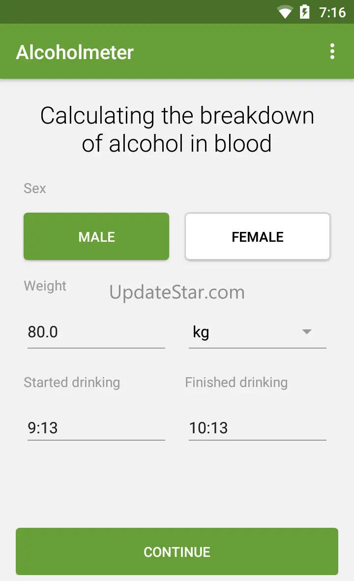Alcohol Check - BAC Calculator 1.1.16