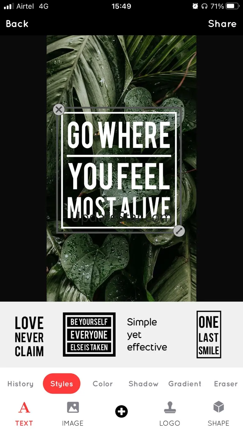 TEXTY Add Text On Photo Editor 1.2