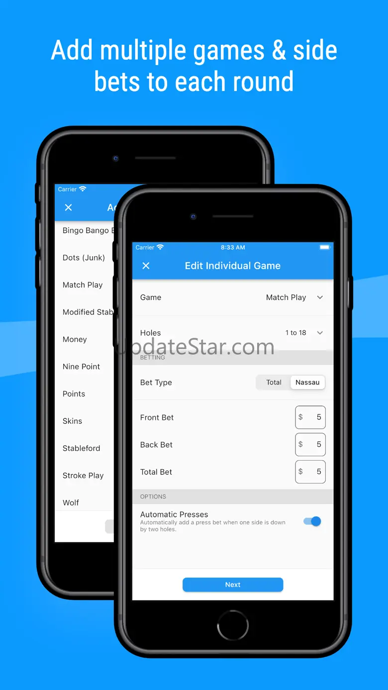 GolfSnap: Track Bets & Scores 1.7.3