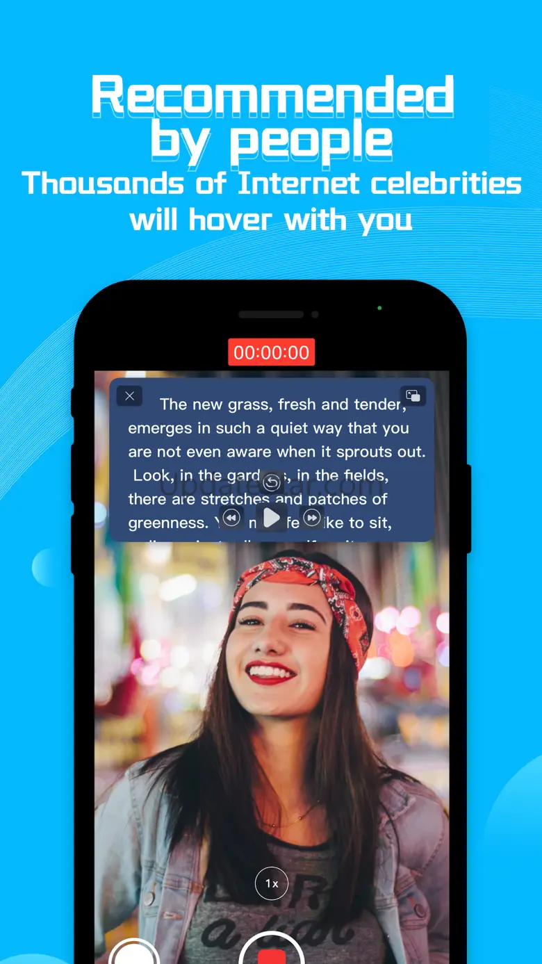 Teleprompter-float above apps 1.1.5
