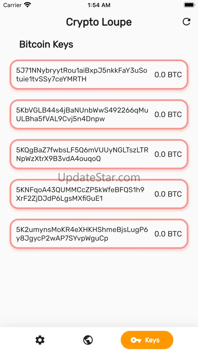 Crypto Loupe 1.0.5