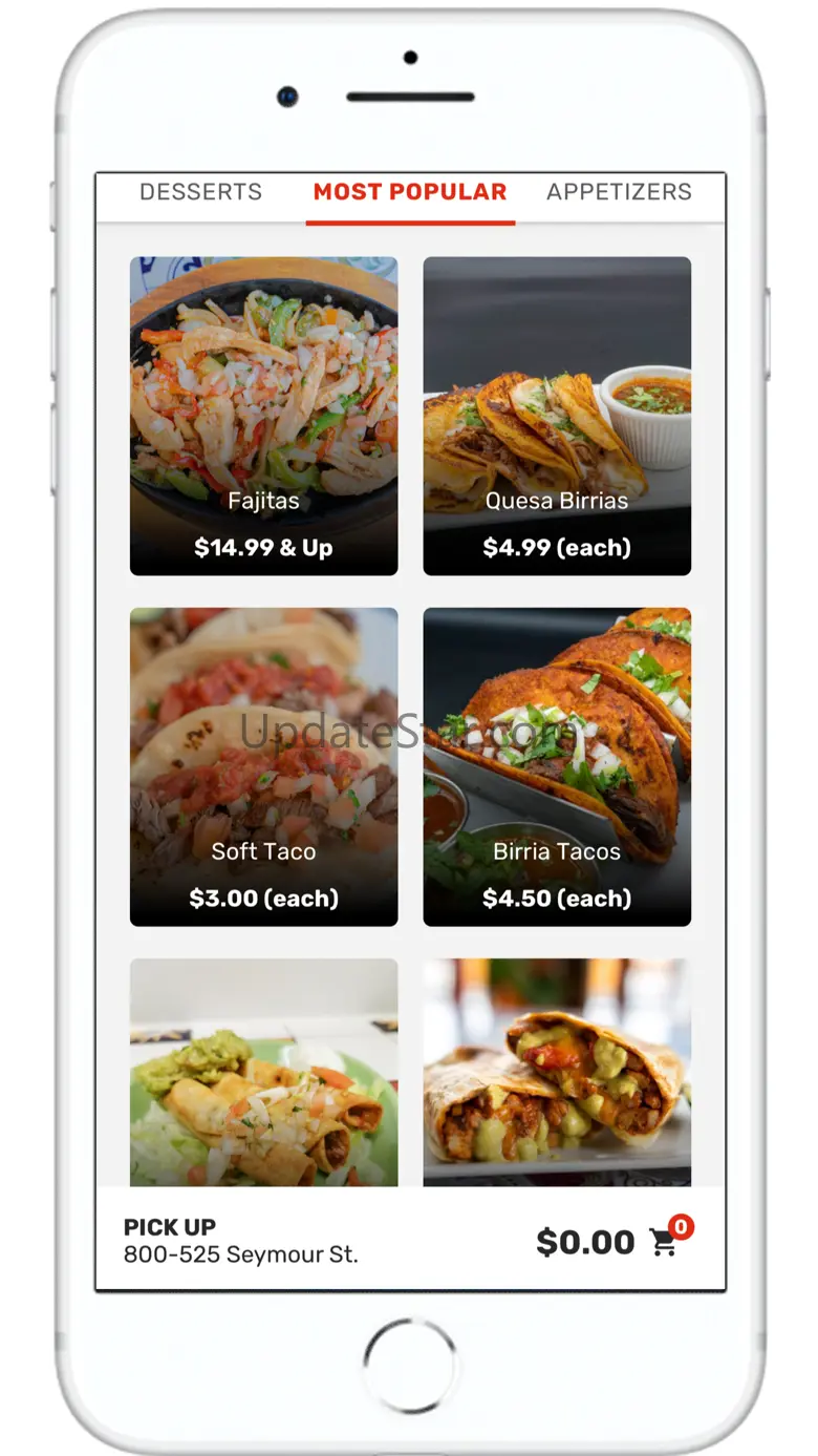 Aztec Restaurant App 7.014.0001