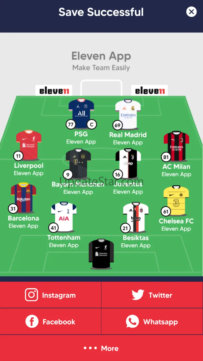 Eleven - Build Lineup 1.1