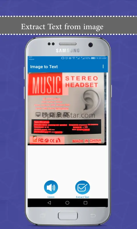 Image to Text to Speech ML OCR 5.0.0