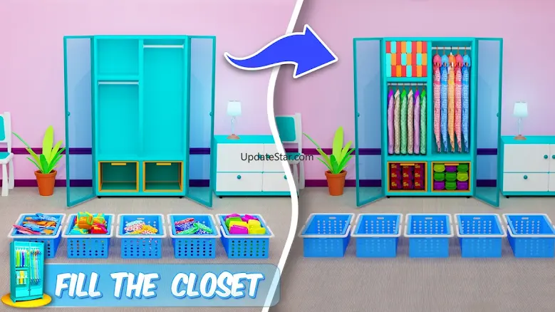 Fill The Closet Organizer Game 4.7