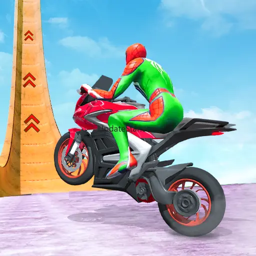 Superhero Bike Stunt Racing 3D 1.0
