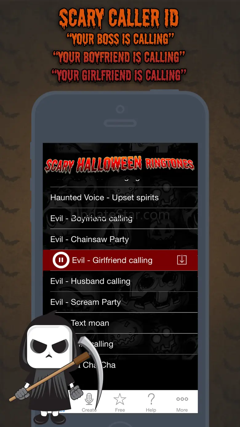 Halloween Ringtones - Scary Sounds for your iPhone 8.5.6