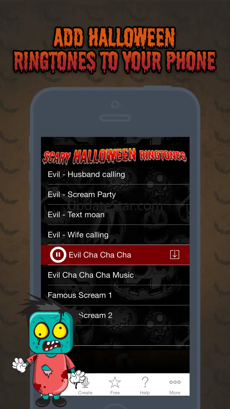 Halloween Ringtones - Scary Sounds for your iPhone 8.5.6