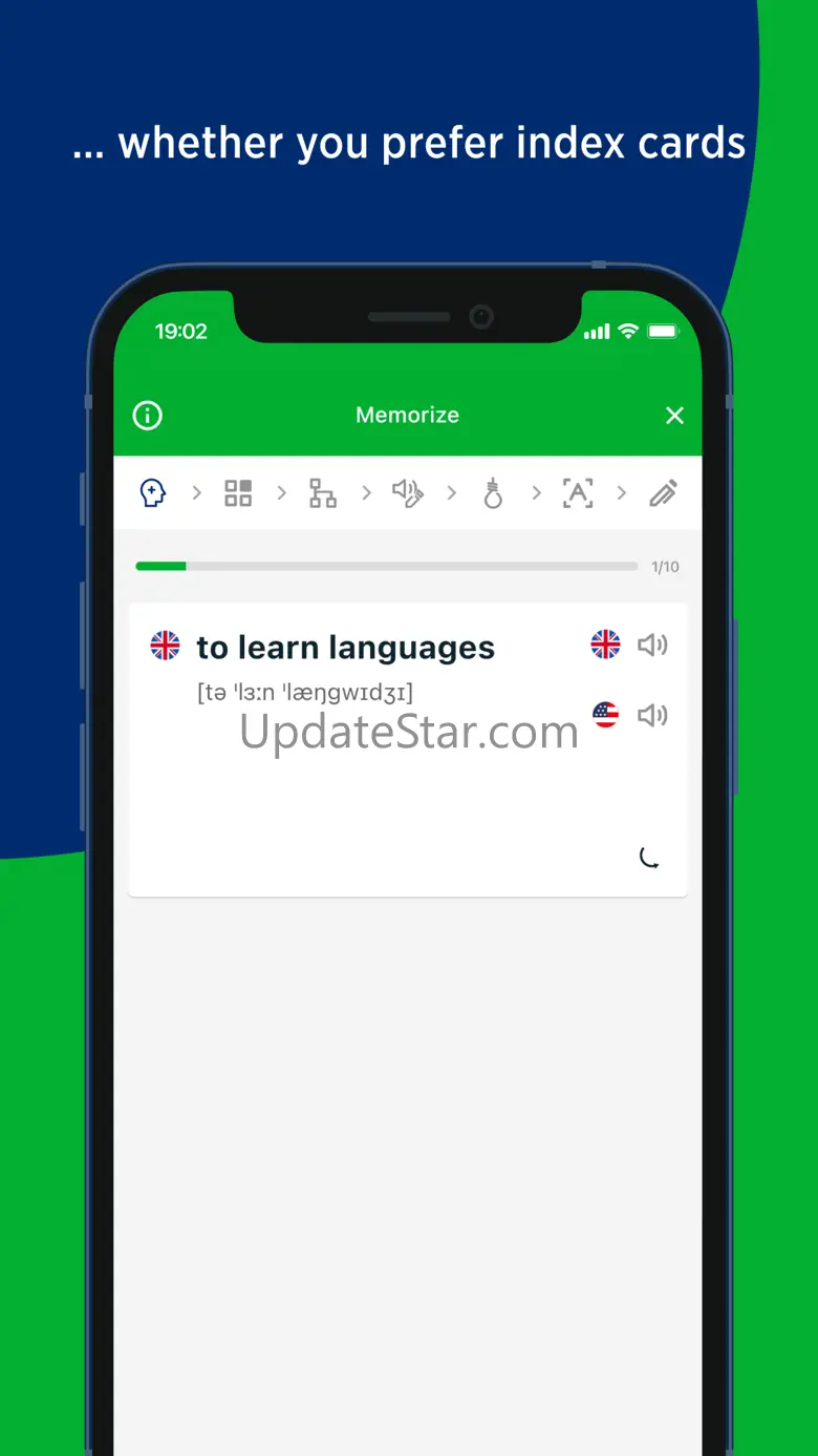 PONS Vocabulary Trainer