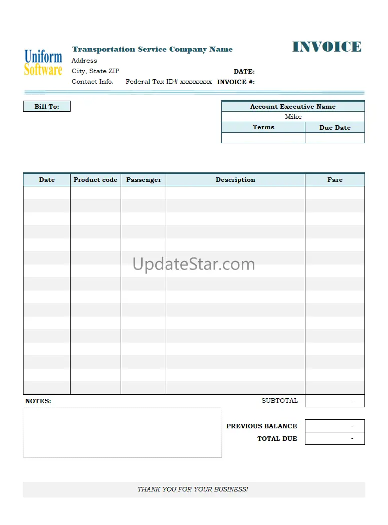 Excel Invoice Manager Pro 4.10