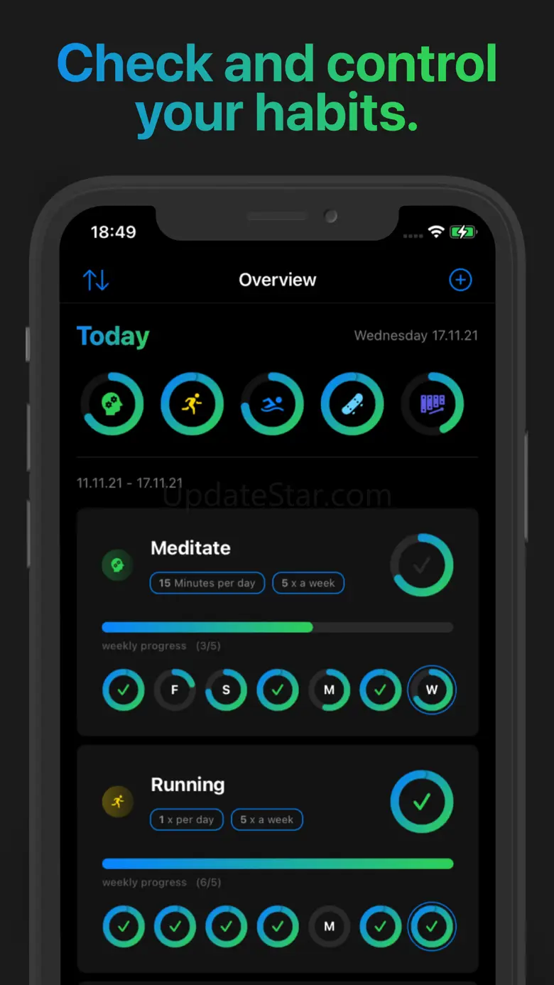 HabitBe - Weekly Habit Tracker 6.0.0