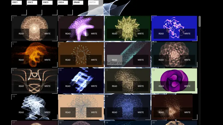 VOSC Visual Particle Synth 2.0.0