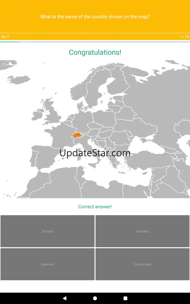Europe Map Quiz - European Cou 1.0.25